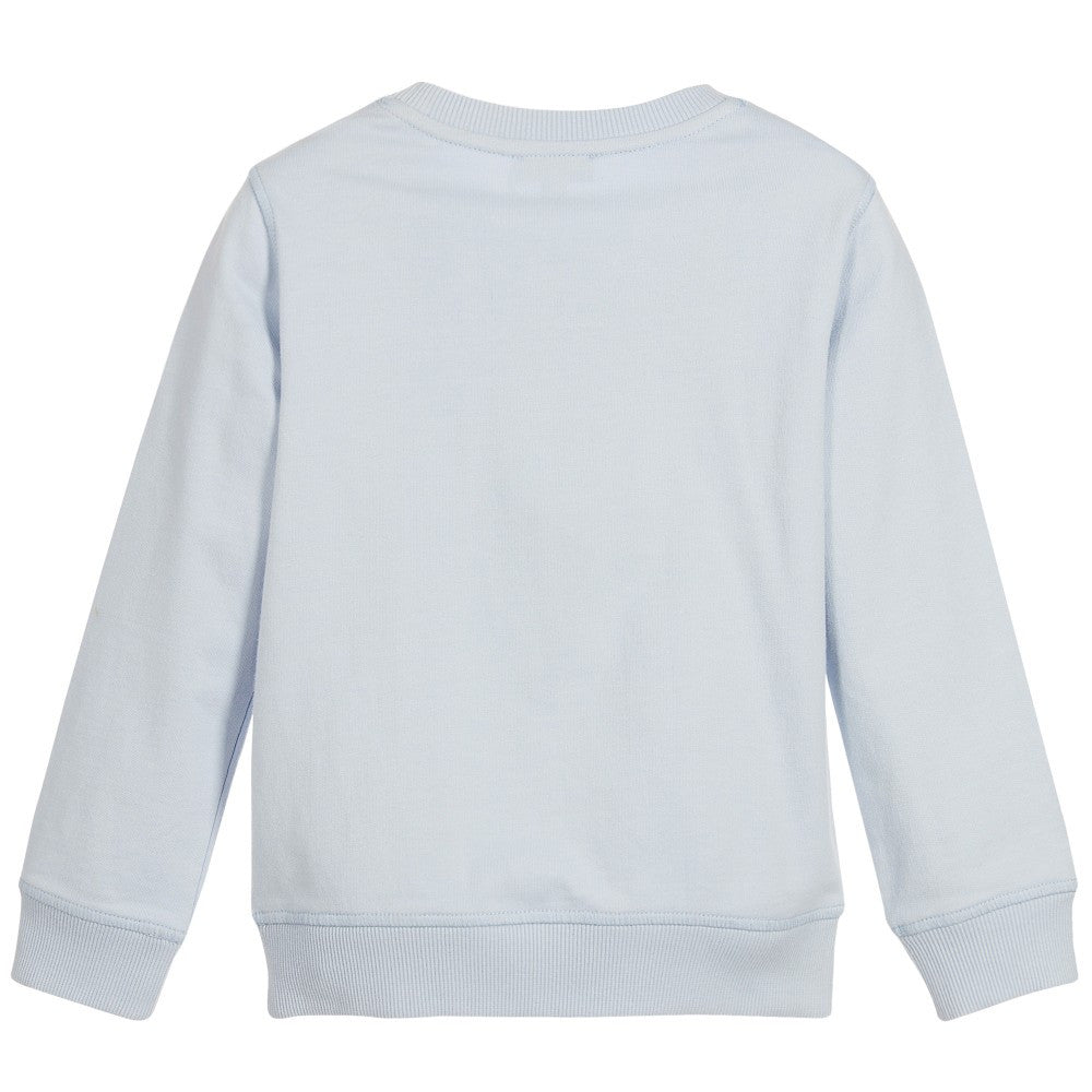 Kenzo Girls Powder Blue Tiger Sweatshirt Girls Sweaters & Sweatshirts Kenzo Paris [Petit_New_York]