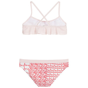 Kenzo Girls Red, Pink & White Bikini Girls Swimwear Kenzo Paris [Petit_New_York]