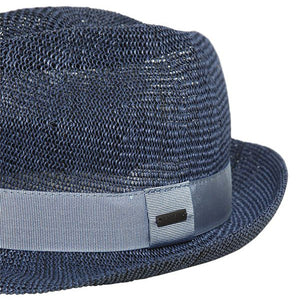Lanvin Boys Faux Straw Fedora Hat Boys Hats, Scarves & Gloves Lanvin [Petit_New_York]