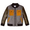 Little Marc Jacobs Boys Leather & Wool Teddy Bomber Boys Jackets & Coats Little Marc Jacobs [Petit_New_York]
