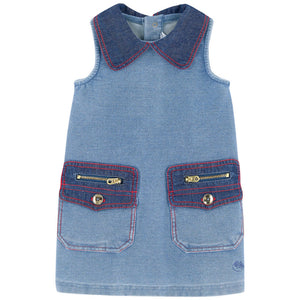 marc jacobs denim dress Marc Jacobs - Denim Dress - Denim Blue - Girl