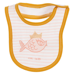 Little Marc Jacobs Baby Girls Romper & Bibs Gift Set Baby Rompers & Onesies Little Marc Jacobs [Petit_New_York]