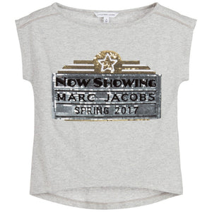 Little Marc Jacobs Girls Sequin Movie Top Girls Tops Little Marc Jacobs [Petit_New_York]