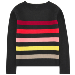 Sonia Rykiel Girls Colorful Striped Sweater Girls Sweaters & Sweatshirts Rykiel Enfant [Petit_New_York]