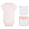 Marc Jacobs Baby Girls Bibs and Romper Gift Set