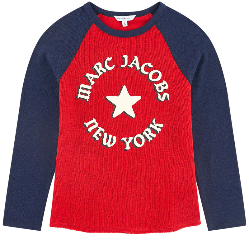 Marc Jacobs Logo Print Long-Sleeved T-shirt (unisex)