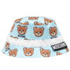 Baby Boys Blue Teddybear Logo Hat