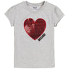 Moschino Girls Sequins Hearts T-shirt