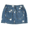 Moschino Girls Star Embroidered Denim Skirt (Mini-me)
