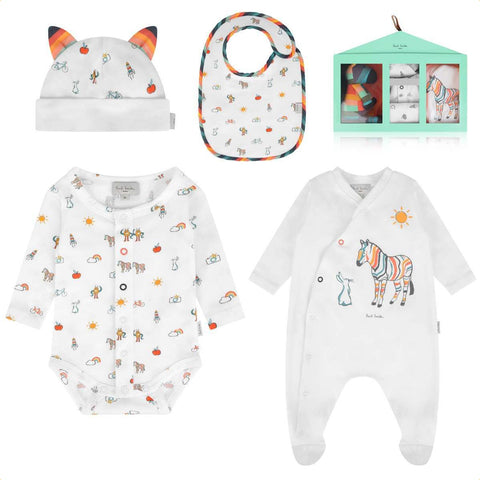 Paul Smith Baby Boys 5-piece Zebra Gift Set – Petit New York