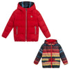 Paul Smith Boys Reversible Jacket Red Colorful Striped