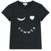 Paul Smith Girls 'Summer Wink' White Printed T-shirt (Mini-Me)
