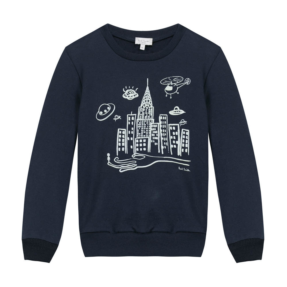 Paul Smith Boys NYC Graphic Sweater