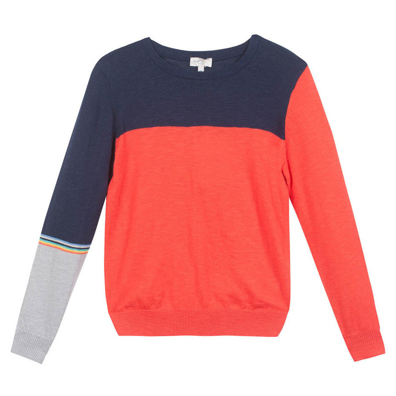 Paul Smith Boys Color Block Sweater