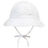Petit Bateau Baby Girls White Sun Hat