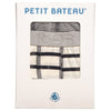 Petit Bateau Boys Striped Boxer Shorts Two-pack