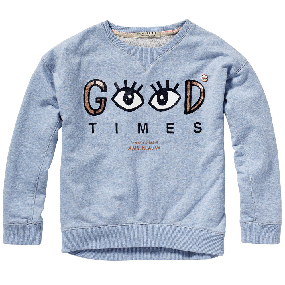 Scotch & Soda Girls 'Good Times' Sweater Girls Sweaters & Sweatshirts Scotch Shrunk [Petit_New_York]