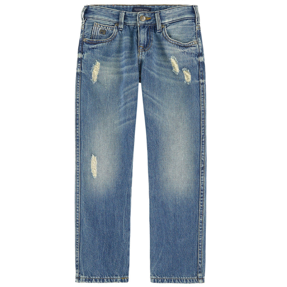 Scotch & Soda Boys Fit Ripped Jeans – Petit New York