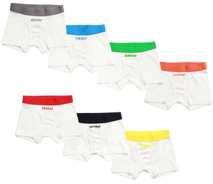 Stella McCartney Boys 7-Days Boxer Shorts Gift Set Boys Underwear & Socks Stella McCartney Kids [Petit_New_York]