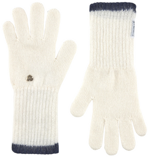 Armani Girls Ivory Gloves Girls Hats, Scarves & Gloves Armani Junior [Petit_New_York]