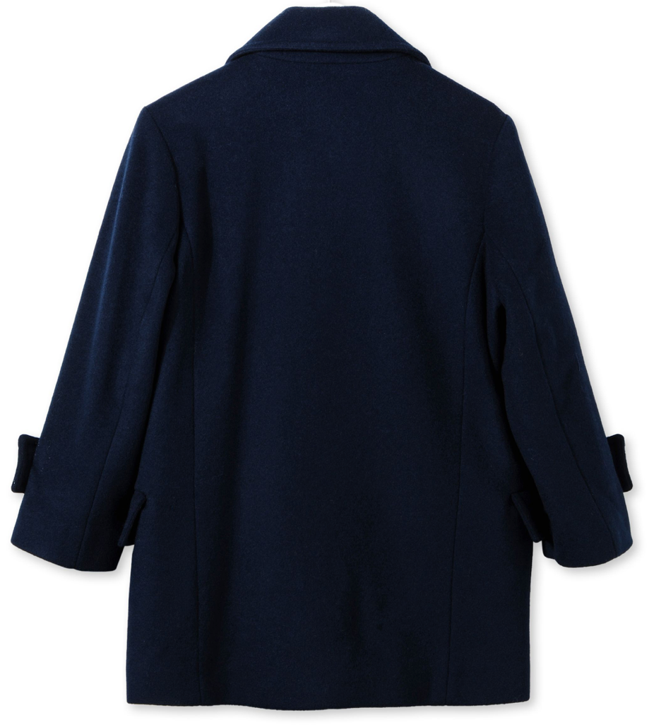 Girls navy peacoat sales