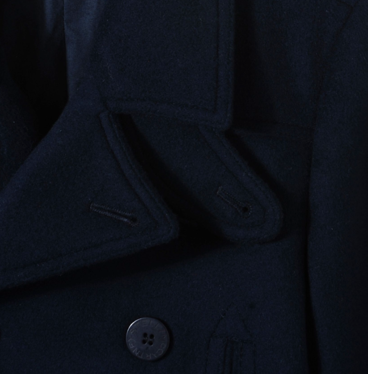 Girls 2025 navy peacoat