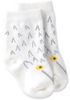 Stella McCartney Baby White Hedgehog Socks Baby Underwear, Socks & Tights Stella McCartney Kids [Petit_New_York]