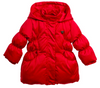 Armani Baby Girls Red Puffer Jacket Baby Jackets & Coats Armani Junior [Petit_New_York]