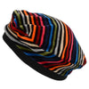 Baby Colorful Striped Velvet Romper & Hat (Unisex)