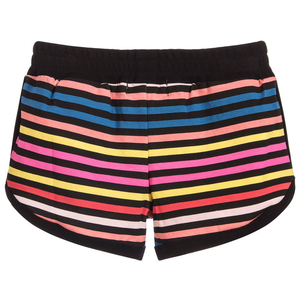 Girls Colorful Striped 'Anda' Shorts