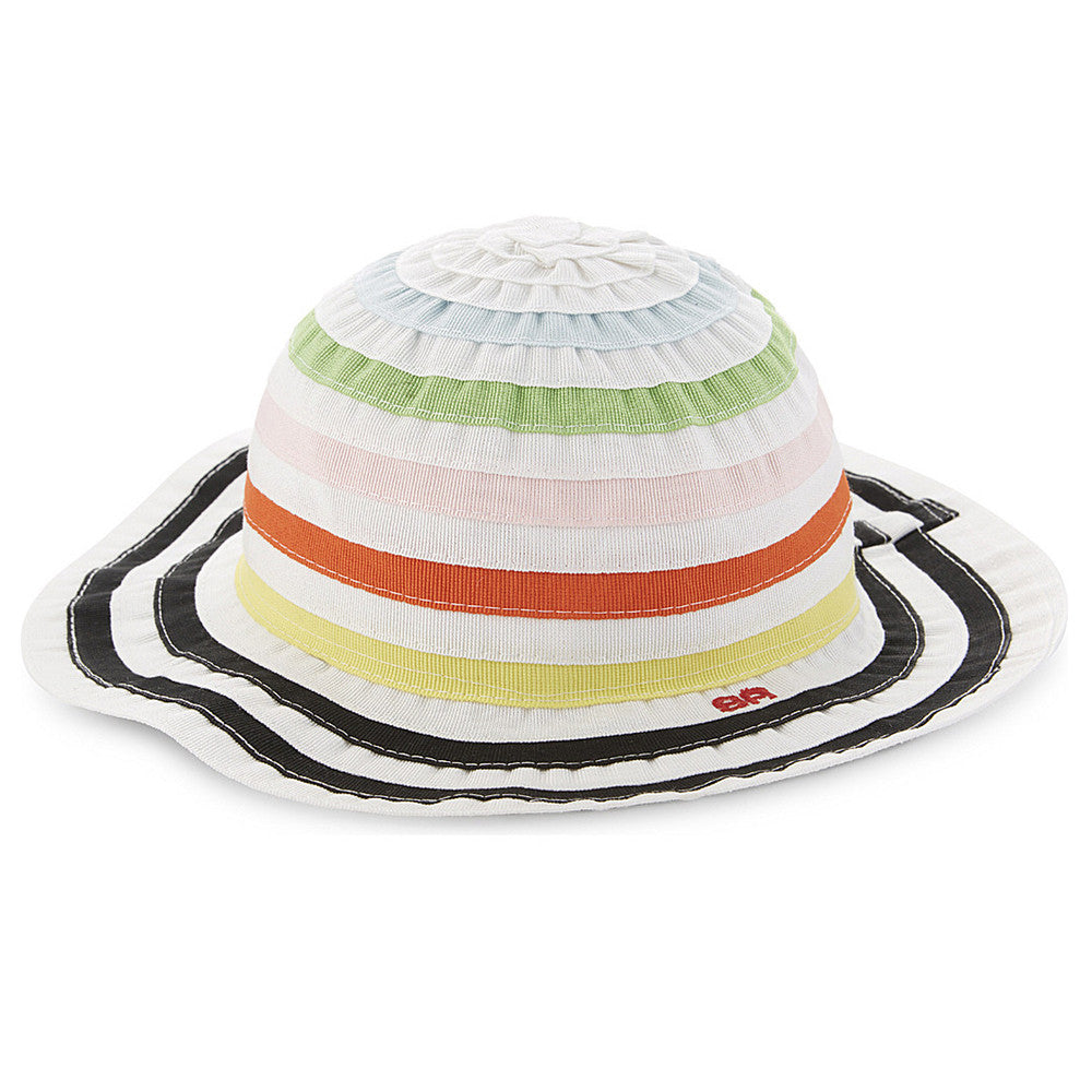 Girls Colorful Striped Hat
