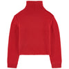 Girls Red Logo Knitted Sweater