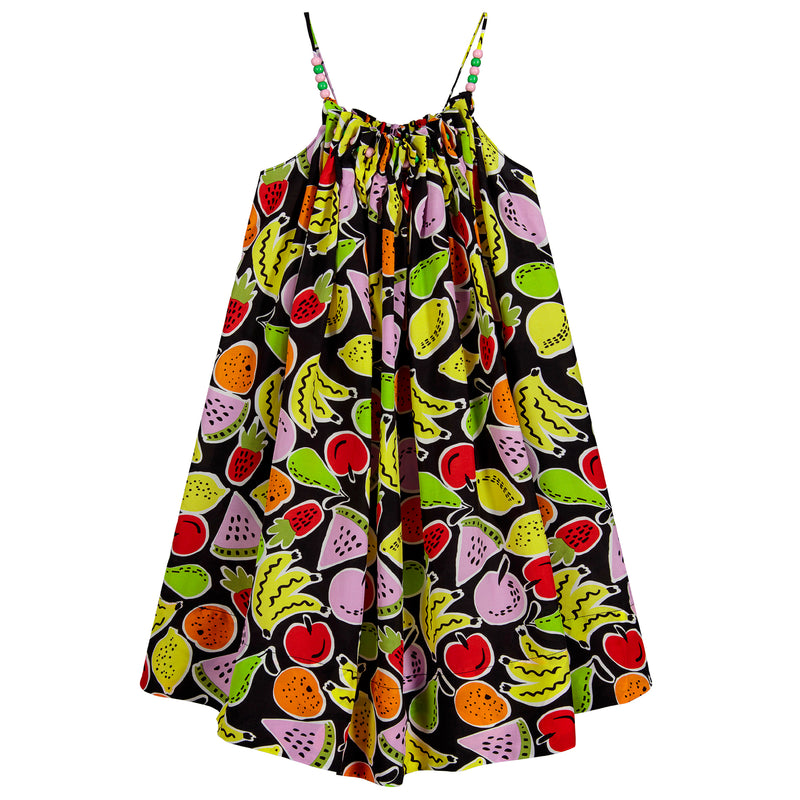 Girls Colorful Fruity Lightweight Dress