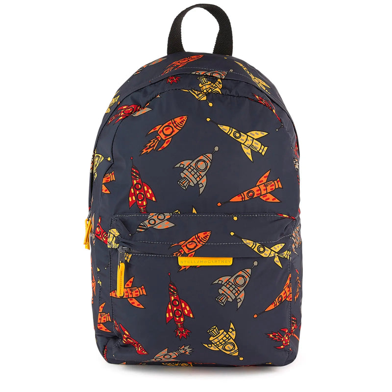 Unisex Backpack with Rocket Print