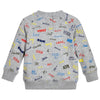 Baby Boys GreyPrinted Sweater