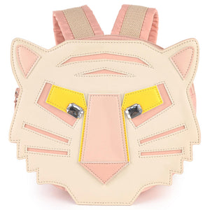 Stella McCartney Girls Pink Tiger Backpack Accessories Stella McCartney Kids [Petit_New_York]