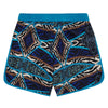 Versace Boys Blue Animal Print Swim Shorts Boys Swimwear Young Versace [Petit_New_York]