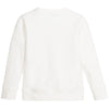 Versace Boys White & Black 'Oculista' Sweatshirt Boys Sweaters & Sweatshirts Young Versace [Petit_New_York]