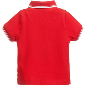 Hugo Boss Boys Red Polo Shirt Boys Polo Shirts Boss Hugo Boss [Petit_New_York]