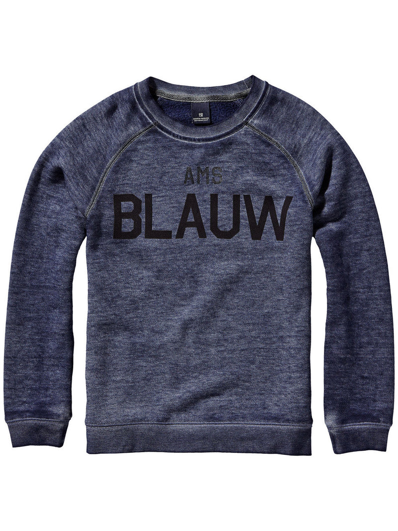 Scotch & Soda Boy 'BLAUW' Sweater Boys Sweaters & Sweatshirts Scotch Shrunk [Petit_New_York]