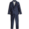 Fendi Boys Silk Navy Suit Boys Suits & Blazers Fendi [Petit_New_York]