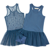 Stella McCartney Girls Blue 'Tulle' Dress Girls Dresses Stella McCartney Kids [Petit_New_York]