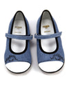 Fendi Baby Girls Denim Strap Flats Baby Shoes Fendi [Petit_New_York]
